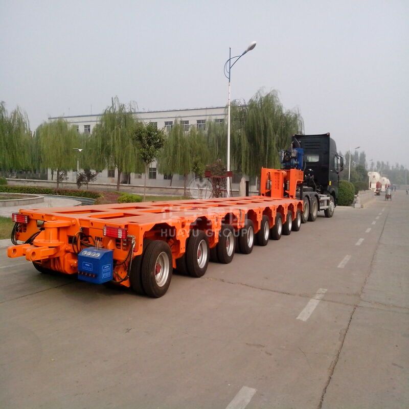 Huayu modular multi axle lowbed trailer