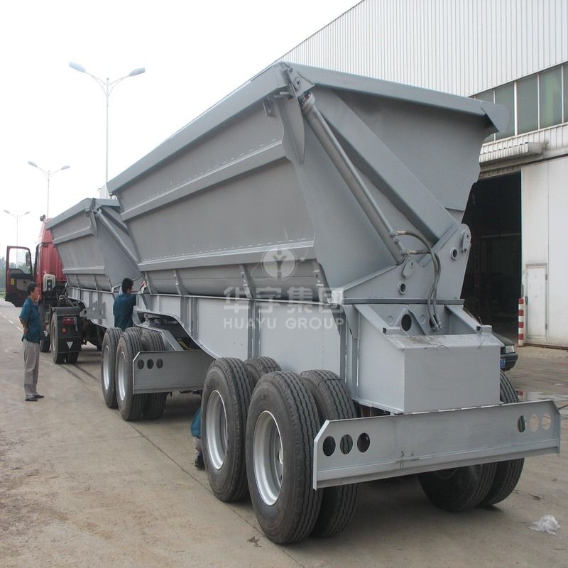 Huayu side link dump semi trailer