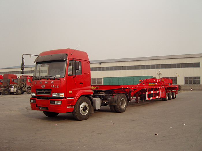 Lowbed semi trailer
